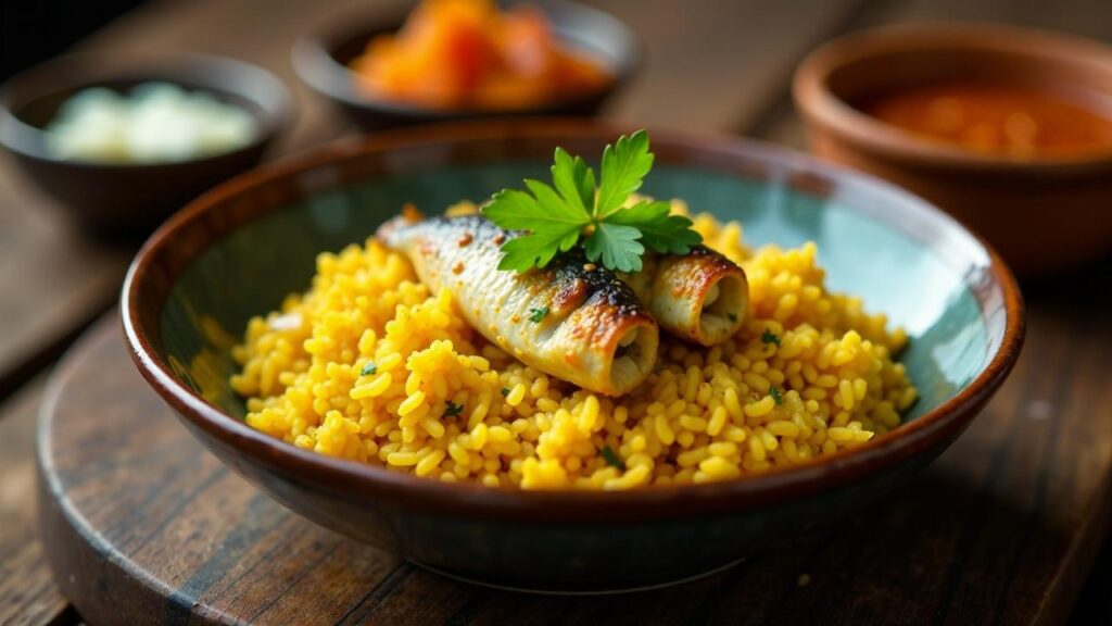 Muri Ghonto - Reisbrei mit Fischkopf [CreaTable] – Rezept für Anfänger ...