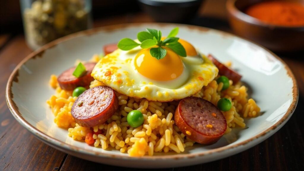 Nasi Goreng Sosis (Sausage Fried Rice) [CreaTable] – Rezept für ...