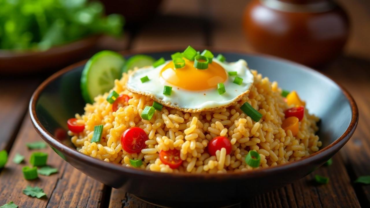 Nasi Goreng Teri Medan Anchovy Fried Rice CreaTable Rezept F r 