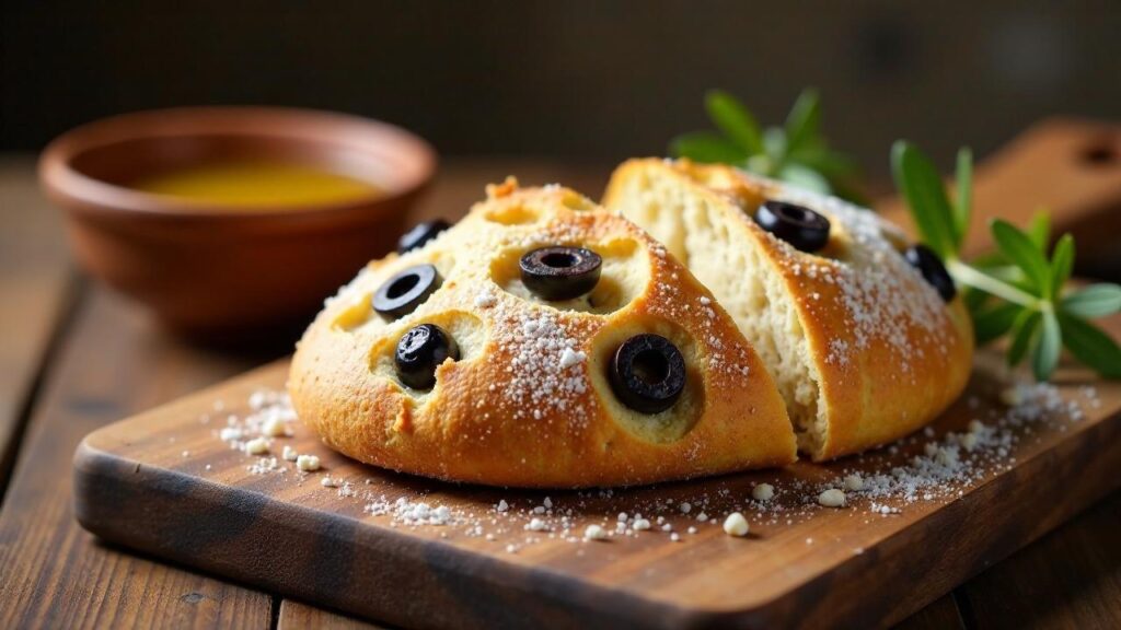 Ciabatta Mit Oliven