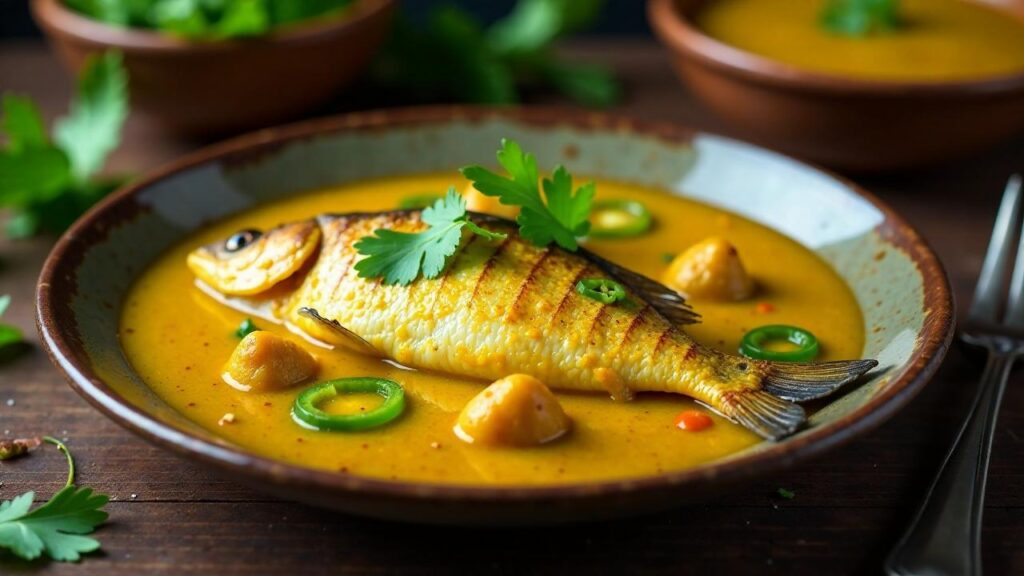 Weie Soe Zum Fisch