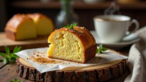 Pain d'épices mit Zitronenverbene