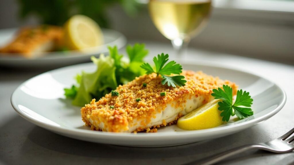 Paniertes Fischfilet mit Kokoskruste [CreaTable] – Rezept für Anfänger ...