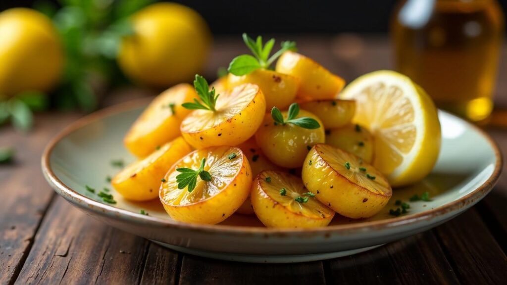 Patates Lemonates: Zitronenkartoffeln [CreaTable] – Rezept für Anfänger ...