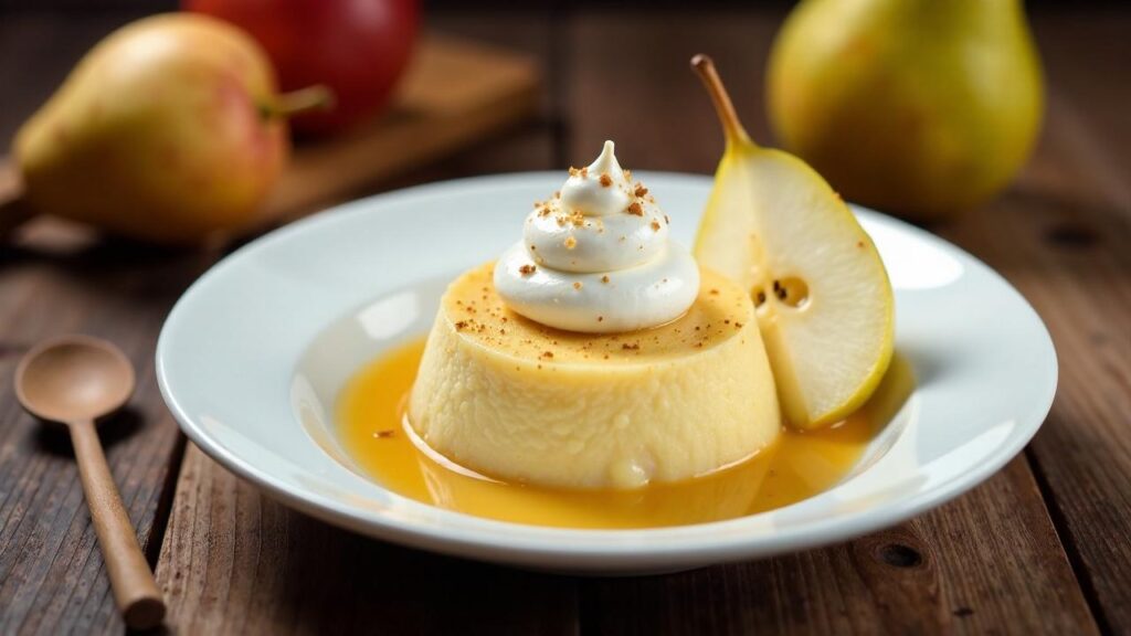 Pear and Ginger Pudding - Birnen-Ingwer-Pudding [CreaTable] – Rezept ...