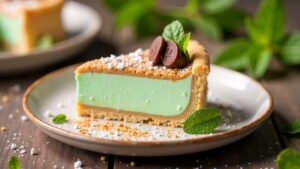 Peppermint Crisp Tart
