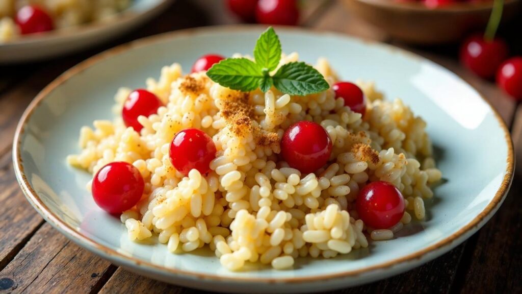 Persischer Kirsch-Kuhreiß (Albaloo Polo) [CreaTable] – Rezept für ...