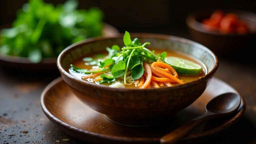 Pho Chay mit Wasserspinat [CreaTable] – Rezept für Anfänger und ...
