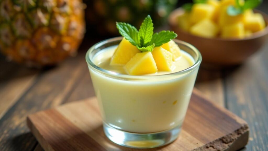 Pineapple and Coconut Pudding [CreaTable] – Rezept für Anfänger und ...