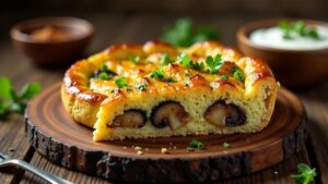 Piruka - Pilzkuchen