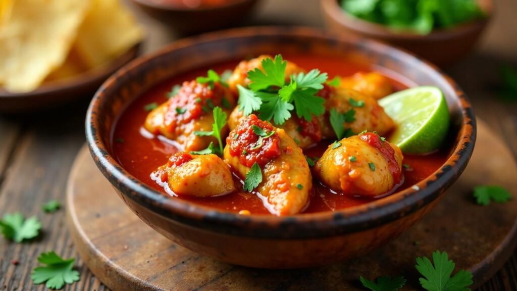 Pollo en Chirmol (Huhn in Tomatensauce) [CreaTable] – Rezept für ...