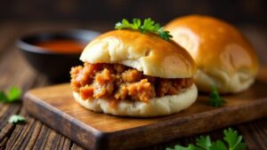 Pork Floss Bun - Schweinewoll-Brötchen