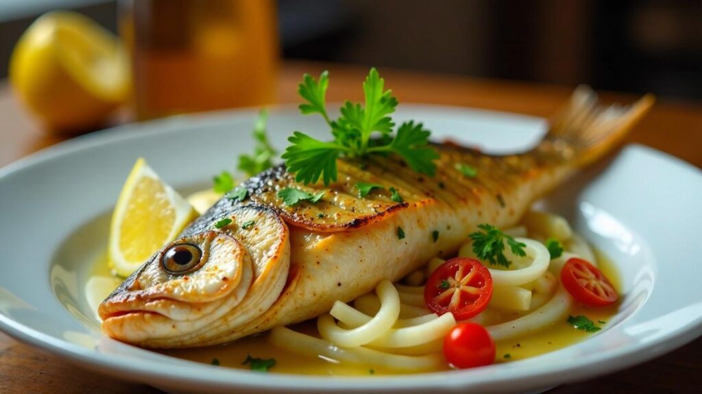 Psari Skordato – Knoblauchfisch [CreaTable] – Rezept für Anfänger und ...