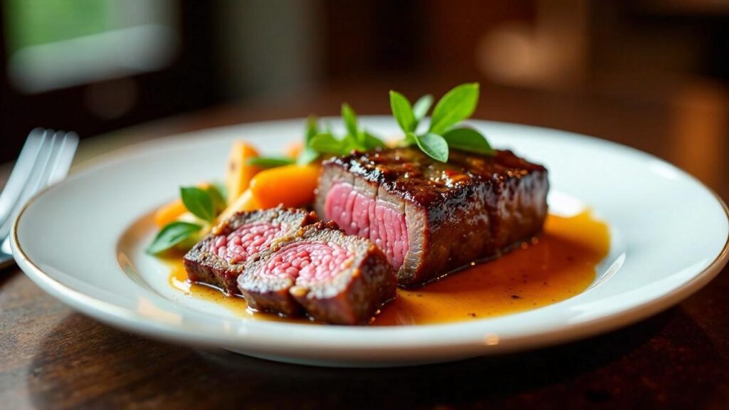 Rindfleisch-Filet mit Mandarinensaft [CreaTable] – Rezept für Anfänger ...