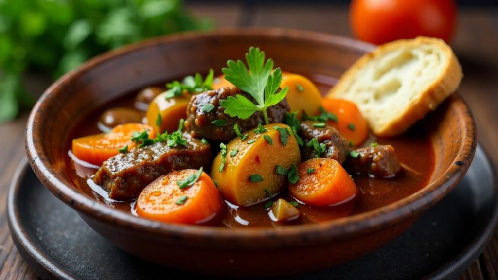 Rindfleisch und Gemüse-Ragout [CreaTable] – Rezept für Anfänger und ...
