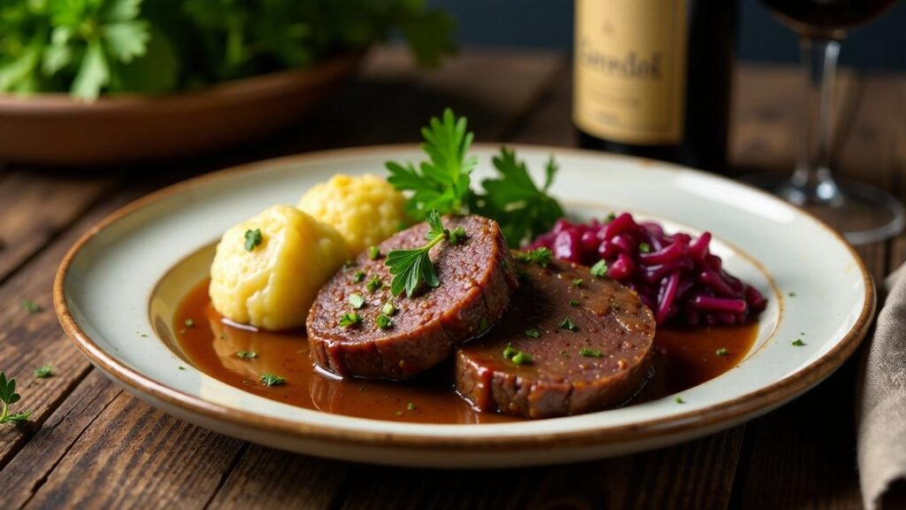 Sauerbraten vom Rind mit Gewürzmischung [CreaTable] – Rezept für ...