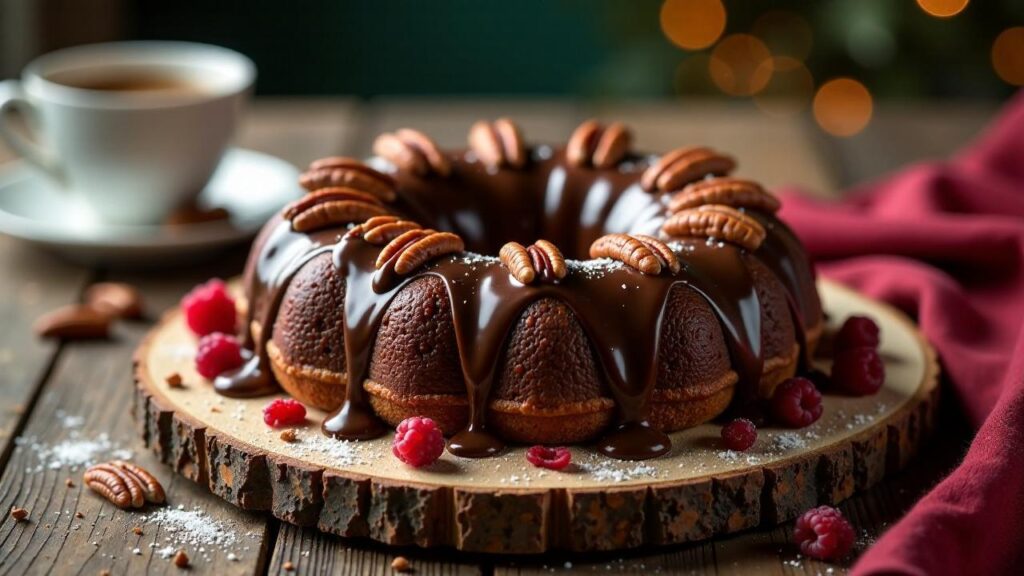 Schokoladen-Pecan-Kranz [CreaTable] – Rezept für Anfänger und Chefkoch ...