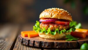 Sächsischer Quarkkeulchen-Burger