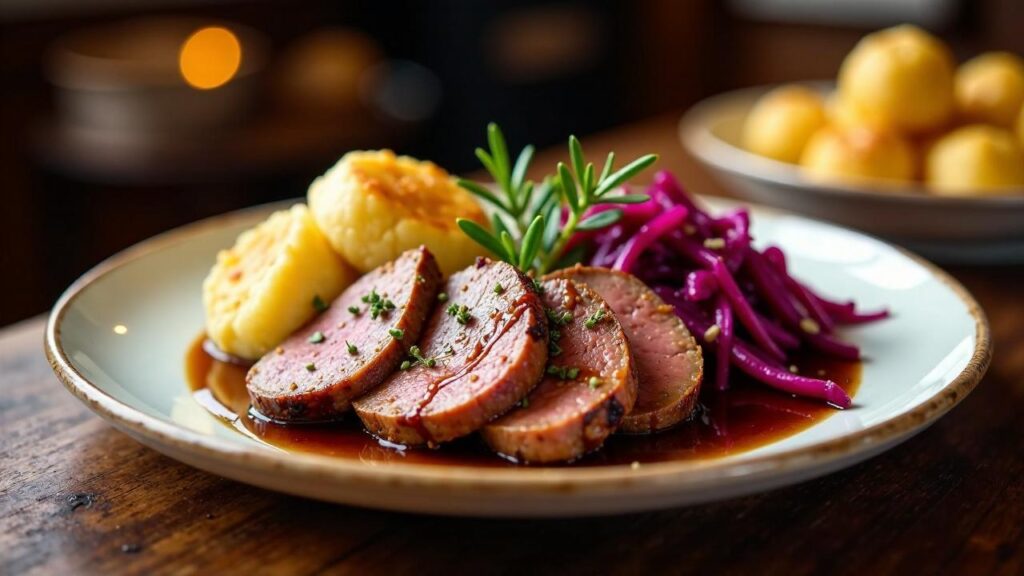 Schweinebraten mit Biersauce [CreaTable] – Rezept für Anfänger und ...