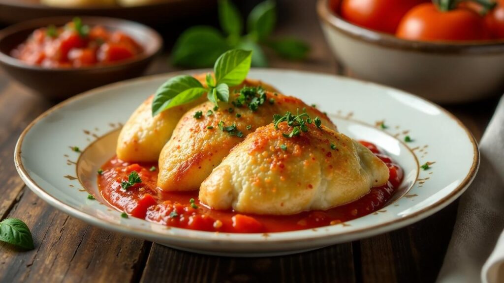Seadas in agrodolcesauce - Seadas mit Spitzpaprika [CreaTable] – Rezept ...