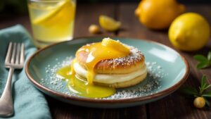 Sebadas al limone - Honigkäsepasteten mit Zitronenhonig