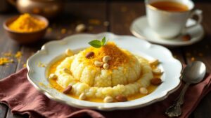 Shahi-Kheeri (Königlicher Milchreis)