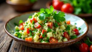Tabbouleh – Bulgursalat mit Petersilie