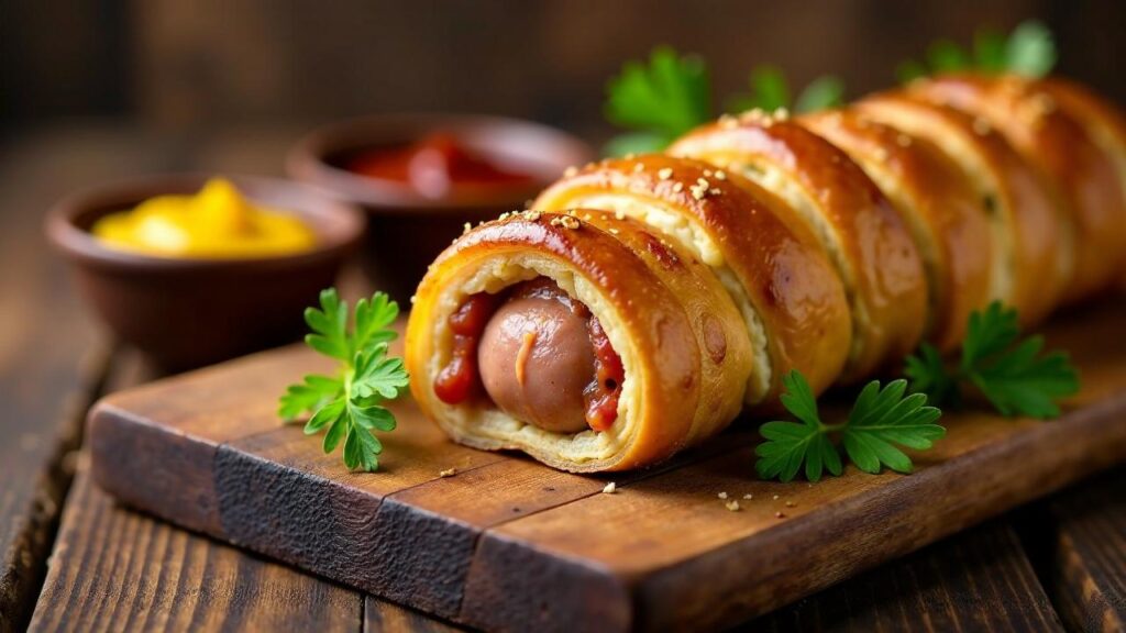 Thüringer Rostbratwurst in Weizenteig [CreaTable] – Rezept für Anfänger ...