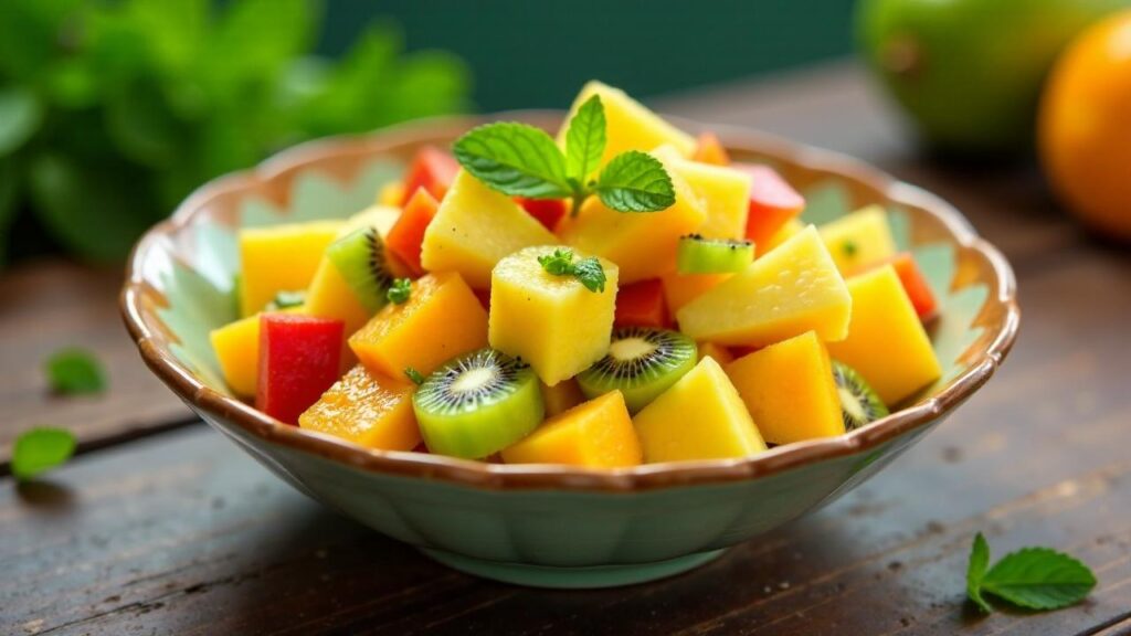 Tropical Fruit Salad (Exotischer Fruchtsalat) [CreaTable] – Rezept für ...