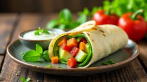 Veggie Roll (Gemüse-Rolle)