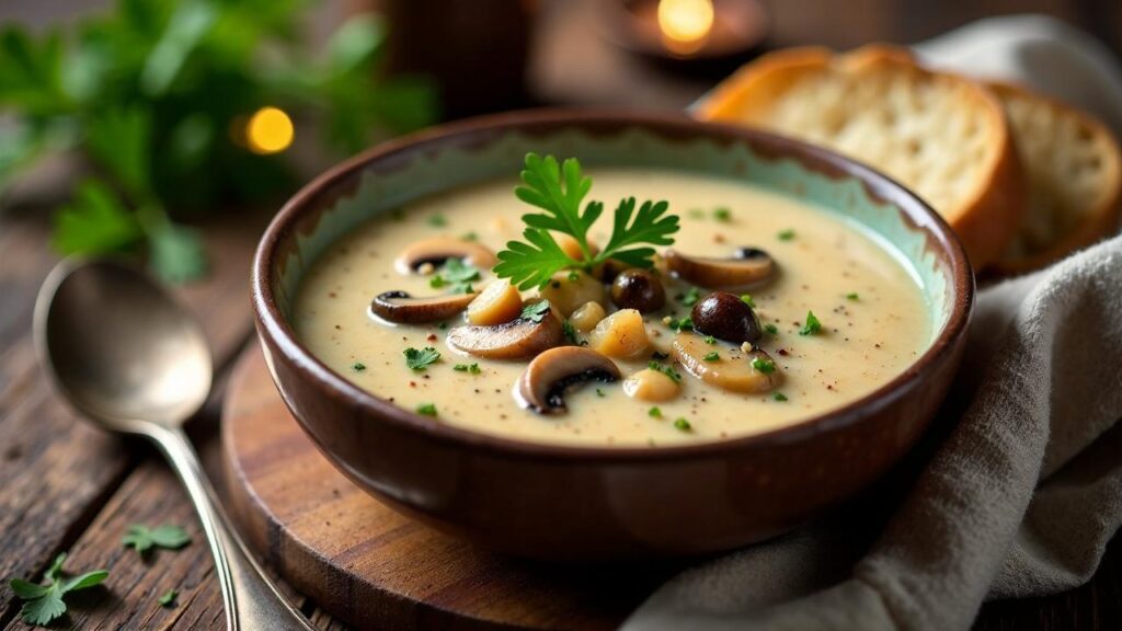 Winterwald-Pilz-Suppe [CreaTable] – Rezept für Anfänger und Chefkoch ...