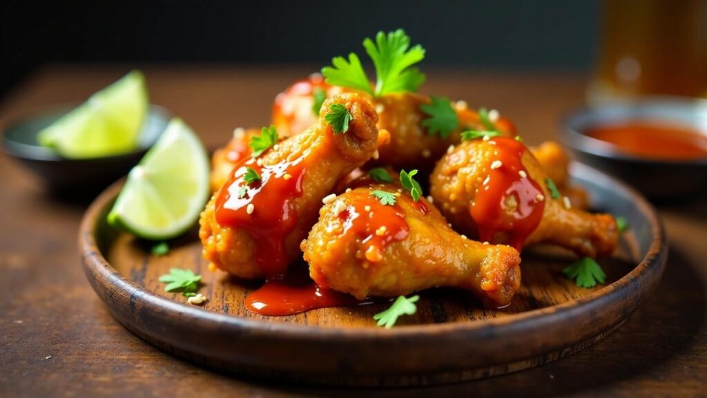 Yangnyeom Chicken - Würziges frittiertes Hähnchen [CreaTable] – Rezept ...