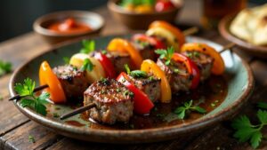 Yashlik: Gegrillte Fleischspießchen