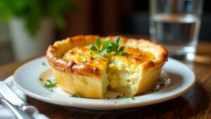 Yorkshire und Cottage Cheese Pie