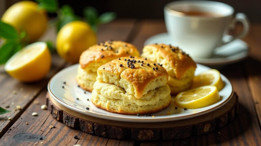 Zitronen-Mohn-Scones [CreaTable] – Rezept für Anfänger und Chefkoch ...
