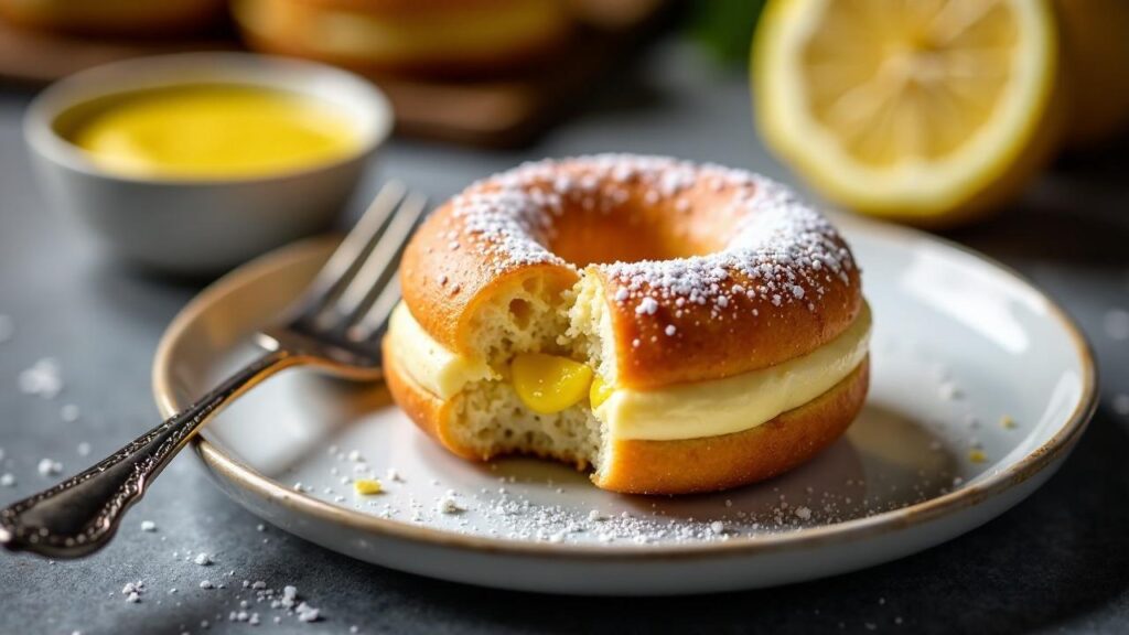 Zitronen-Mohn Berliner Pfannkuchen [CreaTable] – Rezept für Anfänger ...